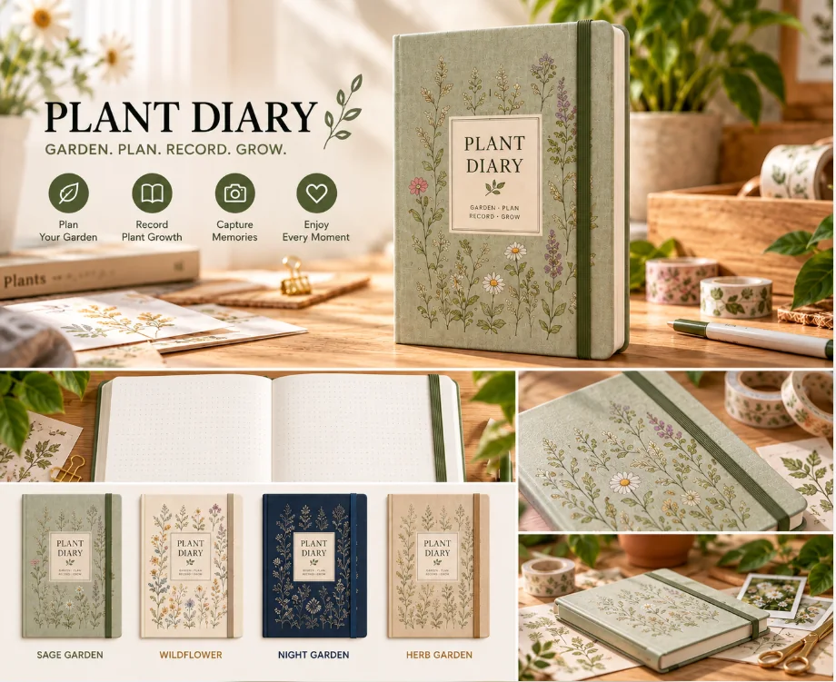 Creative Learning plant diary collection